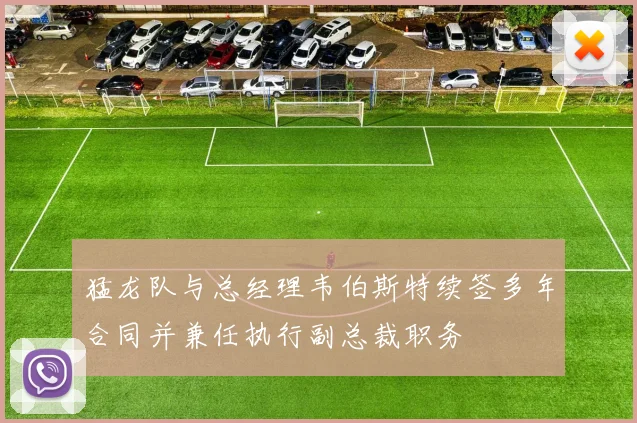 猛龙队与总经理韦伯斯特续签多年合同并兼任执行副总裁职务